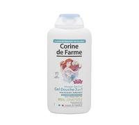 Corine de Farme Gel Douche La Petite Sirène 3-en-1 Corps, Cheveux & Bain Moussant - Gel Douche Kids Pratique et Ludique - Formule Sécuritaire Hypoallergénique 100% Clean Beauty Peaux Sensibles - 500ml