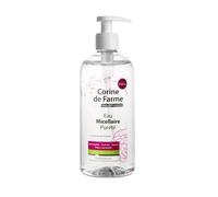 Corine De Farme - Gelée Micellaire Pureté -Geste 3 En 1 - Elimine Le Maquillage- Extrait De Fleur De Pivoine - 100% Made In France - 500 Ml