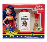 Corine de Farme - Coffret Cadeau Wonder Woman DC Comics - Eau de Toilette 30ml + Shampooing 300ml + Set Barrettes & Bracelet