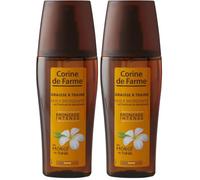 Corine de Farme Huile Bronzante Activateur Monoï 150ml (Lot de 2)