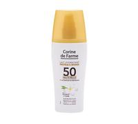 Corine de Farme, Lait Hydratant Protect & Bronze SPF50-150ml - Crème Solaire Hydratante au Monoï de Tahiti - Protection UV Haute - Pour Tous Types de Peau - Hâle Doré et Lumineux