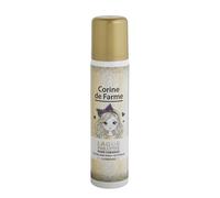 Corine de Farme - Laque Pailletée Vaiana Golden Sand - Coiffage Scintillant aux Reflets Or - Brillance Dorée et Tenue Parfaite - Enfants et Adultes - 75ml