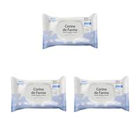 Corine de Farme - Lingettes Bébé Nettoyantes - Change Water Essential x70 - Produit de Toilette d'Origine Végétale - 99% d'Eau Purifiée - Capot Refermable (Lot de 3)