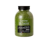 Corine de Farme - Sels de Bain Calm Aloe Vera - Sels Marins Aromatisés à l'Aloe Vera - Dissolution Rapide, Vertus Apaisantes et Hydratantes - Pour Salle de Bain ou Spa - Grand Bocal 1.3kg