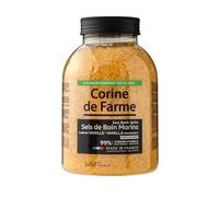 Corine de Farme Sels de Bain Marins Anti-Stress à la Vanille - Relaxation et Bien-être - Ingrédients Naturels - Parfum Envoûtant - Soin Apaisant pour le Corps et l'Esprit