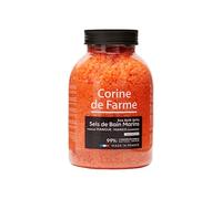 Corine de Farme - Sels de bain marins Harmony Mangue - Apaisant et relaxant - 1,3 kg