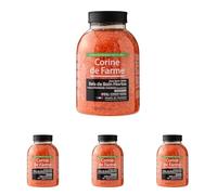 Corine de Farme Sels de Bain Marins Harmony Mangue - Relaxation et Bien-être - Soin Naturel pour Peau Douce - Parfum Exotique - 100% Origine Naturelle (Lot de 4)