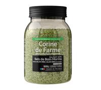 Corine de Farme Sels de Bain Marins Sensual à l'Aloe Vera - Relaxation et Bien-être - Hydratation et Douceur pour la Peau - 100% Naturel - Parfait pour Bain Détente
