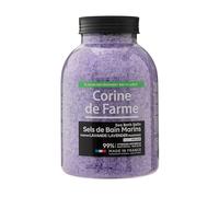 Corine de Farme Sels de Bain Relax Lavande - Détente et Bien-être Naturel - Formule Apaisante aux Huiles Essentielles - Bain Aromatique pour Relaxation et Sérénité