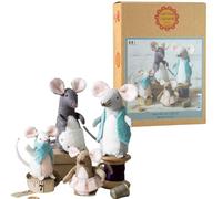 Kit feutrine la famille souris et Cie - Niveau intermédiaire(...) - Multicolore Multicolore G