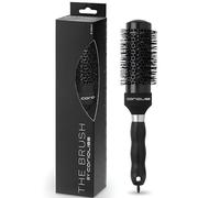 Corioliss | Brosse à cheveux pour femmes | Brosse à cheveux à rouleaux professionnels avec céramique | Idéal pour les cheveux courts et le style précis Brush Black 43mm)