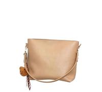 CORIOS Élégant Sac à Bandoulière pour Femme PU Cuir Sac à Main Imperméable Mode Sac Porté Epaule Messager Petit Sac D'épaule Fourre-Tout Shopping Voyage Travail Hobo Cabas Abricot