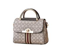 CORIOS Élégant Sac à Main pour Femme PU Cuir Sac Porté Epaule à Bandoulière Messager Mode Petit Sac D'épaule Fourre-Tout Shopping Voyage Travail Hobo Cabas Café