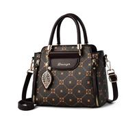 CORIOS Élégant Sac à Main pour Femme PU Cuir Sac Porté Epaule Sac à Bandoulière Mode Sac Messager Sac Fourre-Tout Petit Sac D'épaule Shopping Voyage Travail Sac Hobo Sac Cabas Café et Café