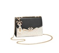 CORIOS Élégant Sac Porté Epaule pour Femme PU Cuir Sac à Main Sac à Bandoulière en Paillettes Sac Messager Capacité Moyenne Sac Cabas Sac Hobo Mode Sac Fourre-Tout Voyage Travail Sac D'épaule Noir