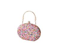 CORIOS Embrayage en Paillettes pour Femme Sac de Soirée Sacs à Main D'épaule de Mariée Sacs Fourre-Tout de Chaîne Élégant Pochette Portefeuille Bling Sac à Bandoulière Multicolore