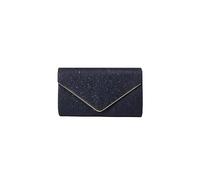 CORIOS Enveloppe Pochette Femme Sac de Soirée en Paillettes Sacs à Main D'épaule de Mariée Sacs Fourre-Tout de Chaîne Élégant Sac à Bandoulière Embrayage pour Banquet Party Fête Mariage Bleu Foncé
