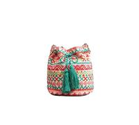 CORIOS Ethnique Style Sac à Main Sacs Portés Épaule en Toile Femmes Sac Fourre Bohème Sac D'épaule avec Glands Leicht Sac Hobo Sacs Cabas Sac Imprimé Rétro Sac Seau Sac à Bandoulière Multicolore A