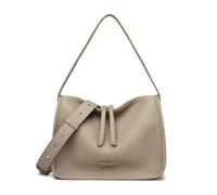 CORIOS Mode Sac à Main PU Cuir Sac Porté Epaule Imperméable Sac à Bandoulière Élégant Sac Fourre-Tout Sac Messager pour Femme Capacité Moyenne Sac D'épaule Voyage Travail Sac Hobo Sac Cabas Gris