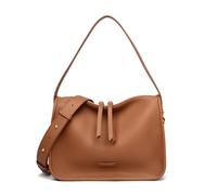 CORIOS Mode Sac à Main PU Cuir Sac Porté Epaule Imperméable Sac à Bandoulière Élégant Sac Fourre-Tout Sac Messager pour Femme Moyenne Sac D'épaule Voyage Travail Sac Hobo Sac Cabas Brun Jaunâtre