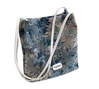 CORIOS Mode Sacs Portés Épaule Femme Sac Seau Sac à Main en Polyester Sac D'épaule Occasionnel Sacs Cabas Multifonctionnel Sac Fourre Sac Hobo pour Achat Travail Fête Voyage Multicolore