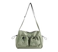 CORIOS Nylon Sac à Main pour Femme Imperméable Sacs Portés Épaule Occasionnel Sac à Bandoulière Multifonctionnel Sac D'épaule Léger Sac Cabas Sac Fourre pour Voyage Travail Fête Achat Vert