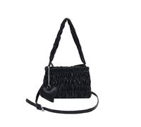 CORIOS Plissé Sac à Main pour Femme PU Cuir Sacs Portés Épaule Étanche Sac Bandoulière Moyen Sac Cabas Sac Hobo Élégant Sac Messager Rétro Sacs Fourre-Tout pour Achats Travail Voyage Noir