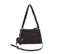 CORIOS Plissé Sac à Main pour Femme PU Cuir Sacs Portés Épaule Étanche Sac Bandoulière Moyen Sac Cabas Sac Hobo Élégant Sac Messager Rétro Sacs Fourre-Tout pour Achats Travail Voyage Café