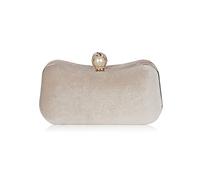 CORIOS Pochette de Soirée Femme Embrayage Clutch Bag en Paillettes Brillant Sac à Main en Bandoulière Chaîne Démontable Sacs Fourre-Tout pour Fête Banquet Mariage Abricot