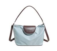 CORIOS PU Cuir Sac à Main pour Femme Élégant Sac Porté Epaule à Bandoulière Capacité Moyenne Sac D'épaule Fourre-Tout Mode Sac Messager Shopping Voyage Travail Hobo Cabas Bleu
