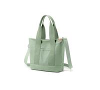 CORIOS Sac à Bandoulière en Toile Sac à Main pour Femme Grande Sacs Portés Épaule Occasionnel Sac Fourre Tout Léger Sac Hobo Sacs Cabas Multifonctionnel Sac Messager Vert