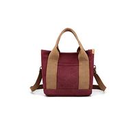 CORIOS Sac à Bandoulière Femme Sac à Main en Toile Petite Capacité Sacs Portés Épaule Occasionnel Sac Hobo Sac Fourre Multifonctionnel Sac Messager pour Fête Voyage Achat Travail Violet