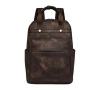 CORIOS Sac a Dos Femme Sac à Dos pour Ordinateur Portable de 15,6 Pouces Imperméable Élégant Léger Sacs D'école Daypacks Grande Cartable Adolescent Daypack pour Travail Voyage Affaires Café Bicolore
