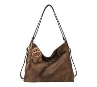 CORIOS Sac à Dos pour Femme Sac à Main Tote en PU Cuir Grande Sacs Portés Épaule Sacs D'école Cartable Daypacks avec Pendentif d’Ours Mignon Sac Fourre-Tout pour Affaires Voyage Travail Achats Café