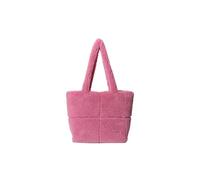 CORIOS Sac à Main en Laine d'agneau pour Femme Sacs Portés Épaule Moelleux en Peluche Grande Capacité Sacs Cabas Sac Hobo Léger Sac à Poignée Supérieure Rétro Sac Fourre Tout pour Achat Travail Rose