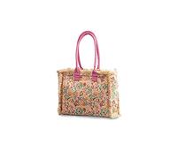 CORIOS Sac à Main en Toile Sac Fourre Bohème Rétro Sacs Portés Épaule Femmes Ethnique Style Sacs Cabas Sac D'épaule avec Glands Grande Sac de Plage Leicht Sac Hobo pour Vacances Plage Multicolore A
