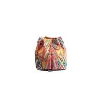 CORIOS Sac à Main Ethnique en Toile Bohème avec Glands - Sac à Bandoulière Multicolore D Pour Femmes - Style Rétro Imprimé