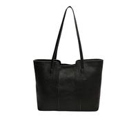 CORIOS Sac à Main Femme en PU Cuir Sac Ordinateur Portable Porte-Documents Grand Sac Hobo Cabas Élégant Sacs Fourre-Tout Imperméable Sacs Portés Épaule pour Travail Affaires Voyage Noir