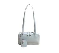 CORIOS Sac à Main Femme en PU Cuir Sac sous-Bras avec Porte-Monnaie Stylish Sac Portés Épaule Capacité Moyenne Sac Hobo Cabas 2pcs pour Fête Travail Achats Voyage Bleu
