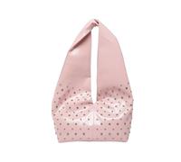 CORIOS Sac à Main Femme Sacs Portés Épaule en PU Cuir Sac sous Le Bras avec Design Clous Stylish Sacs Fourre-Tout Cabas Hobo avec Capacité Moyenne pour Travail Fête Voyage Achats Rose