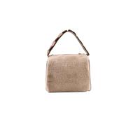 CORIOS Sac à Main Moelleux en Peluche pour Femme Capacité Moyenne Sacs Portés Épaule Sac à Bandoulière Léger Sac à Poignée Supérieure Sac Messager Rétro Sac Fourre Tout Sac Hobo Abricot