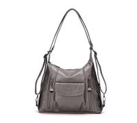 CORIOS Sac à Main pour Femme PU Cuir Sac Porté Epaule Grande Capacité Sac Cabas Sac Hobo Élégant Sac D'épaule Mode Sac Fourre-Tout Sac à Dos Daypack pour École Voyage Travail Champagne