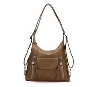 CORIOS Sac à Main pour Femme PU Cuir Sac Porté Epaule Grande Capacité Sac Cabas Sac Hobo Élégant Sac D'épaule Mode Sac Fourre-Tout Sac à Dos Daypack pour École Voyage Travail Café