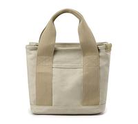 CORIOS Sac à Main pour Femme Sac Fourre en Toile Fourre-Tout Multifonctionnel Sacs de Plage Occasionnel Sacs Cabas pour Voyage Travail Ecole Courses Camping Kaki