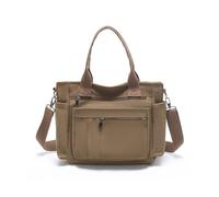 CORIOS Sac à Main pour Femme Sacs Portés Épaule en Toile Occasionnel Sac à Bandoulière Grande Capacité Sac Fourre Sac Hobo Mode Sac Messager Sac D'épaule pour Achat Travail Fête Voyage Marron