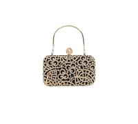 CORIOS Sac de Soirée en Strass pour Femme Diamond Embrayage Sacs Fourre-Tout en Paillettes Sacs à Main D'épaule de Mariée Élégant Pochette Portefeuille Noir
