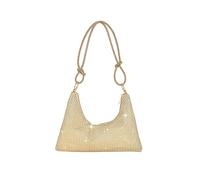 CORIOS Sac de Soirée Femme Diamond Embrayage Sac en Strass à la Main Sacs à Main D'épaule de Mariée Sac À Bandoulière Sacs Fourre-Tout Bling Pochettes pour Fête Mariage Banquet Or