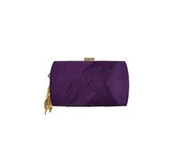 CORIOS Sac de Soirée Femme Frangé Embrayage Sacs à Main D'épaule de Mariée Élégant Sacs Fourre-Tout Ceremonie Mariage Fête Cocktail Pochette Portefeuille Violet