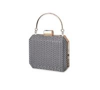 CORIOS Sac de Soirée Femme Sacs à Main D'épaule de Mariée Bourse de Ceremonie Sacs Fourre-Tout de Chaîne Élégant Sac à Bandoulière Embrayage pour Fête Banquet Mariage Party Noir