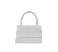 CORIOS Sac de Soirée Femme Sacs à Main D'épaule de Mariée Cérémonie Embrayage Sacs Fourre-Tout de Chaîne Sac à Bandoulière Élégant Pochette pour Fête Banquet Mariage Party Argent